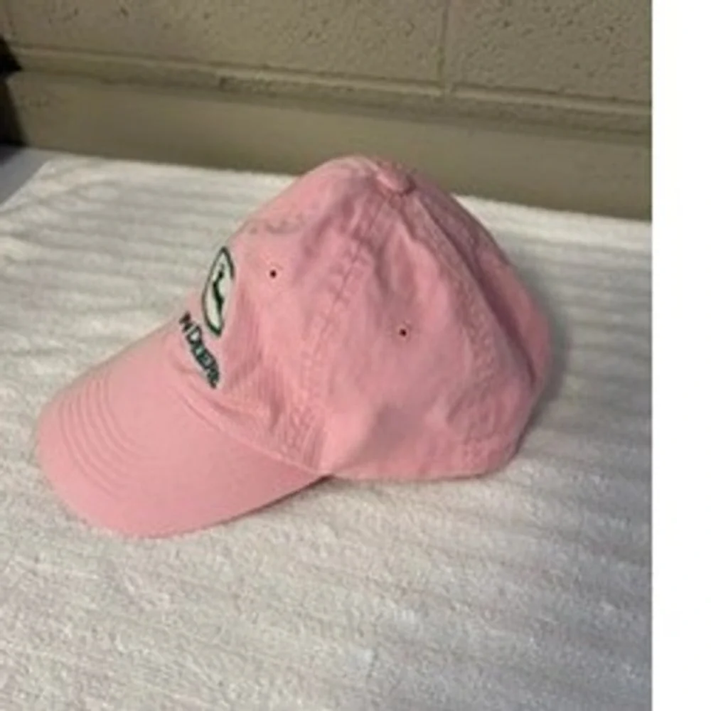 John Deere Pink Cotton Adjustable Baseball Cap Hat Kids Girls Embroidered Logo